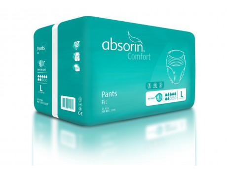 Absorin comfort pants fit