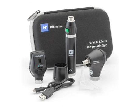 WELCH ALLYN MACROVIEW DIAGNOSTISCHE SET LED OTOSCOOP/OPHTHALMOSCOOP 3,5V
Li-ION 71-SM2LXU
