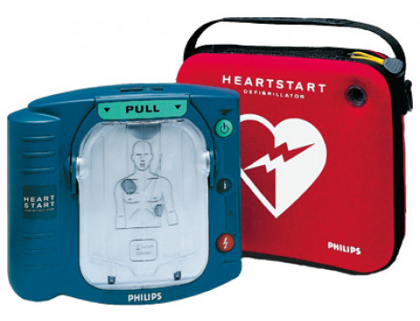 Philips heartstart AED, compleet (met draagtas)