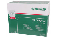 Klinion hg compres hydrofiel gaaskompres 10x10cm 12 lagen 100x1st
111085 steriel
