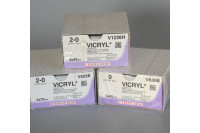 Ethicon hechtdraad vicryl usp0 non needled 3x45cm violet v636e steriel
