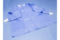Sterisets omloopjas lange mouw met wit manchet en boord, 35 gsm, maat l,
76 cm  blue 93554
