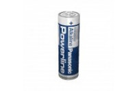 Panasonic powerline alkaline aa batterij lr06 1,5volt lr6ad

