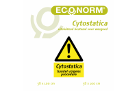 Econorm afvalzak hdpe 58x100cm 25my r25 wit bedrukt met 'cytostatica'
2002144-001
