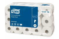 Tork toiletpapier op rol conventional universal 2 laags 400 vellen in
zak van 30 rollen t4 naturel 120776